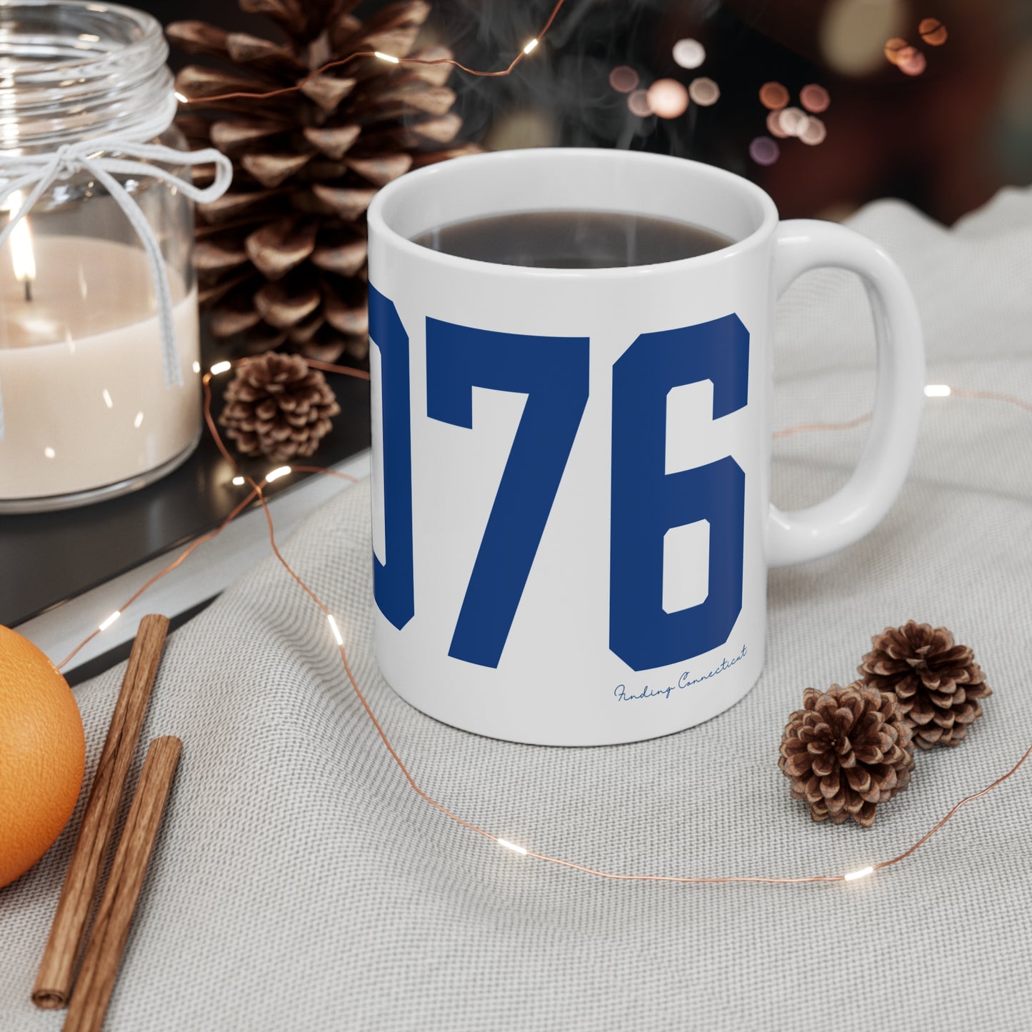 06076 Stafford Connecticut Zip Code Mug 11oz