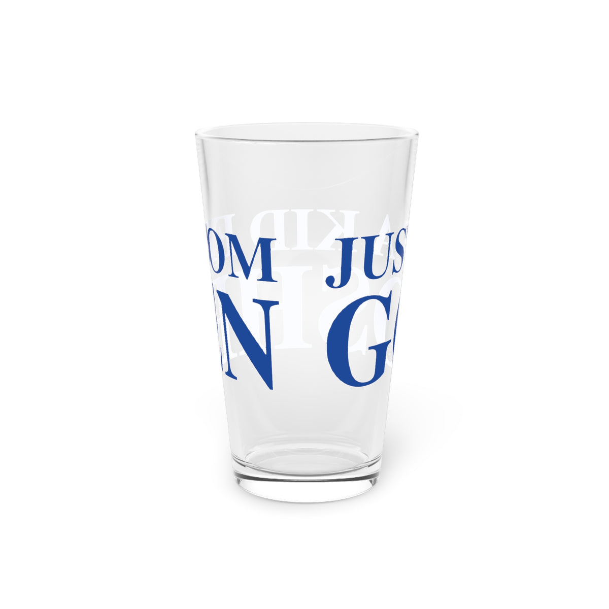 Just a kid from Goshen Pint Glass, 16oz