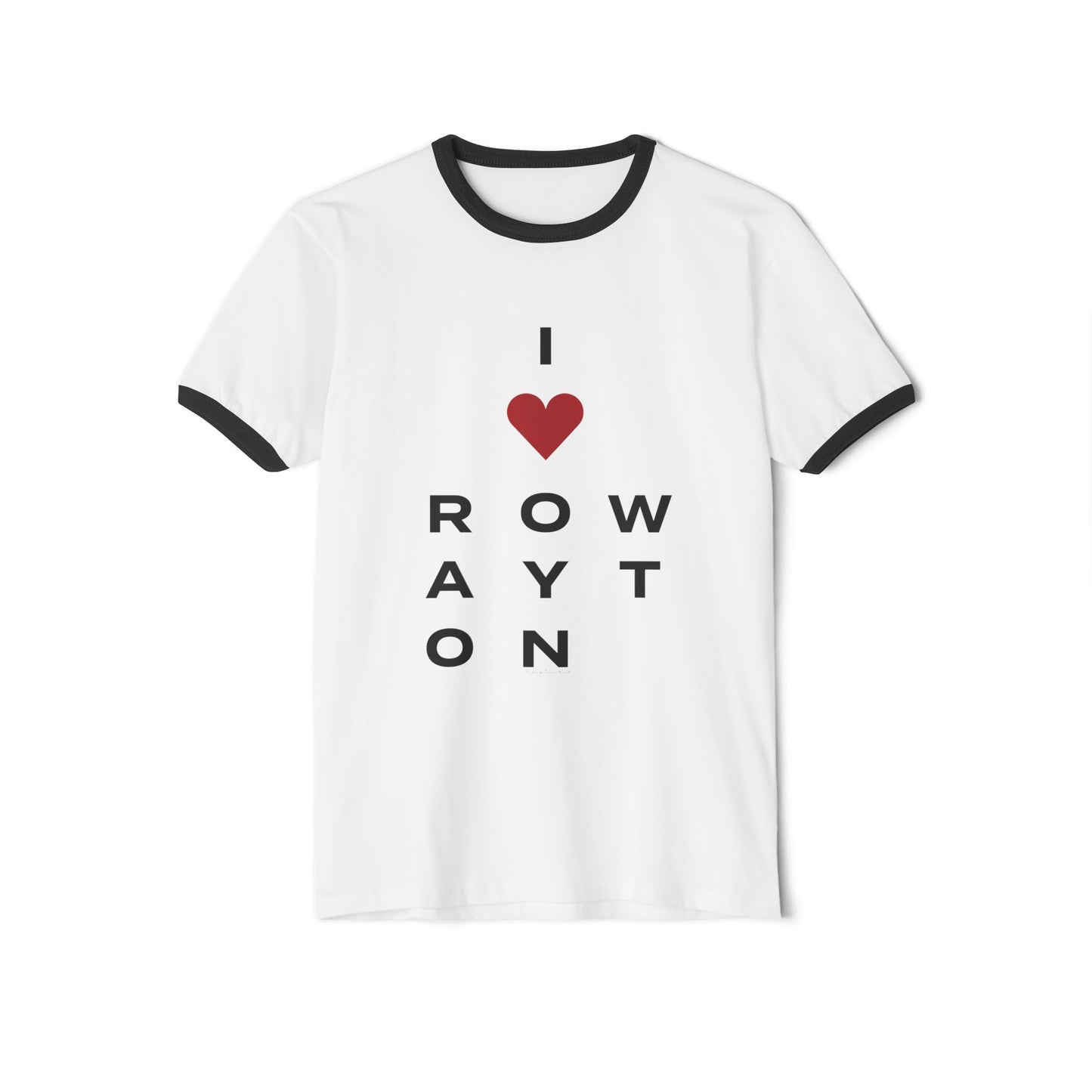 Rowayton Vision Unisex Cotton Ringer T-Shirt