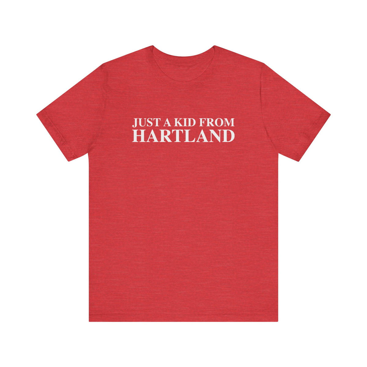Just a kid from Hartland Jersey Short Sleeve T-Shirt