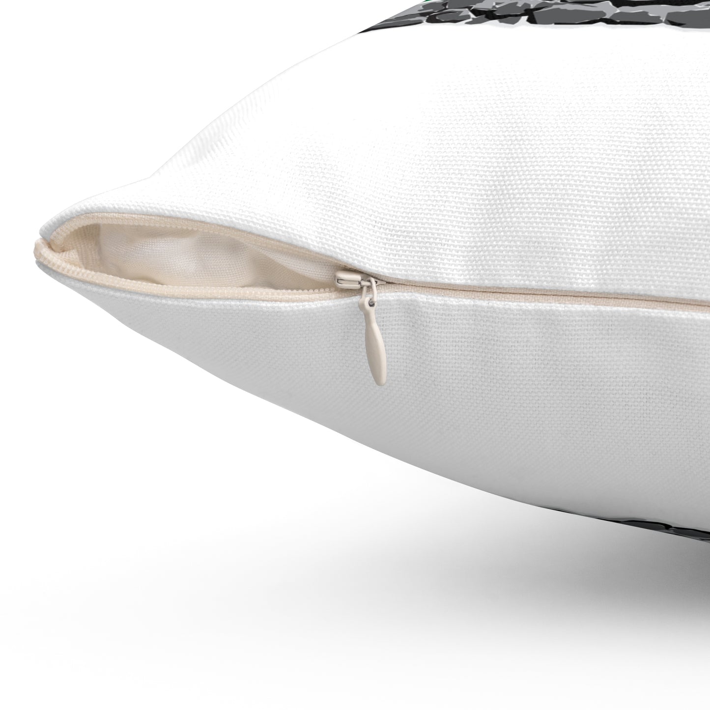 Minuteman Holiday Lights Spun Polyester Square Pillow