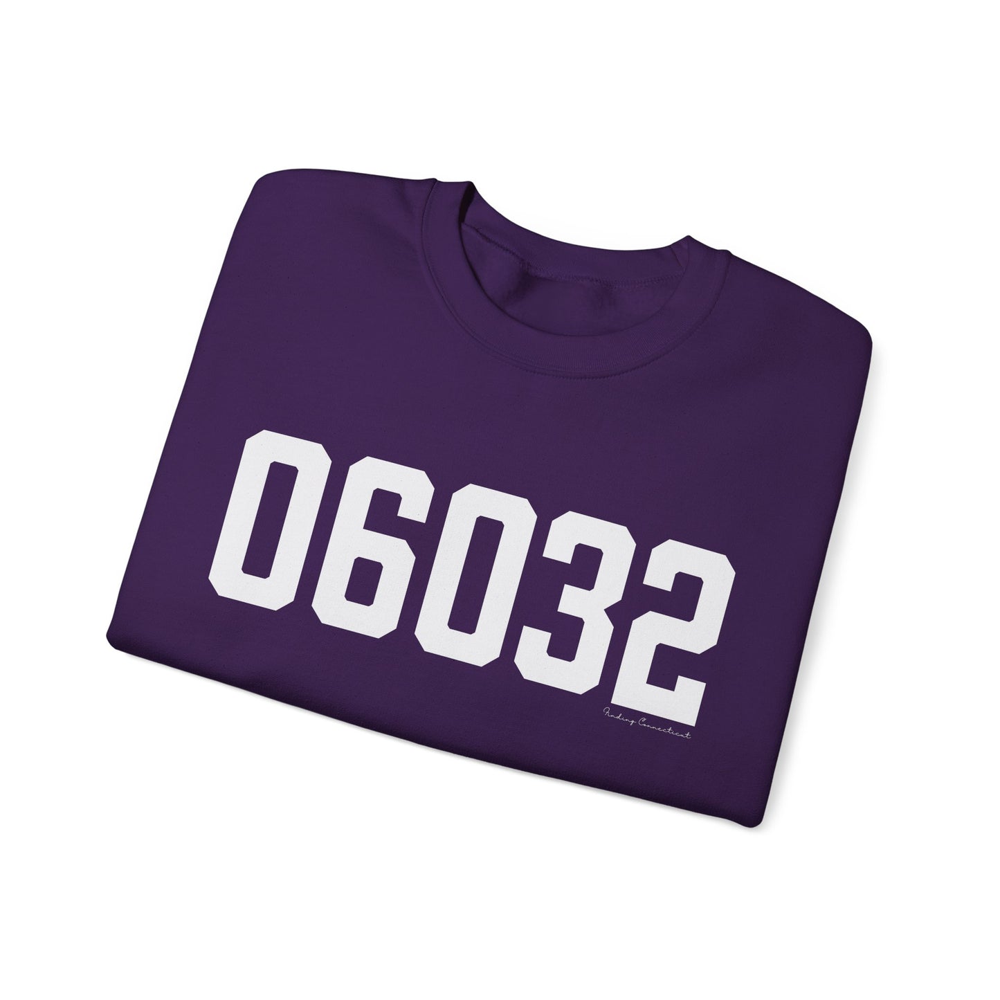 06032 - Farmington CT Zip Code Unisex Heavy Blend™ Crewneck Sweatshirt