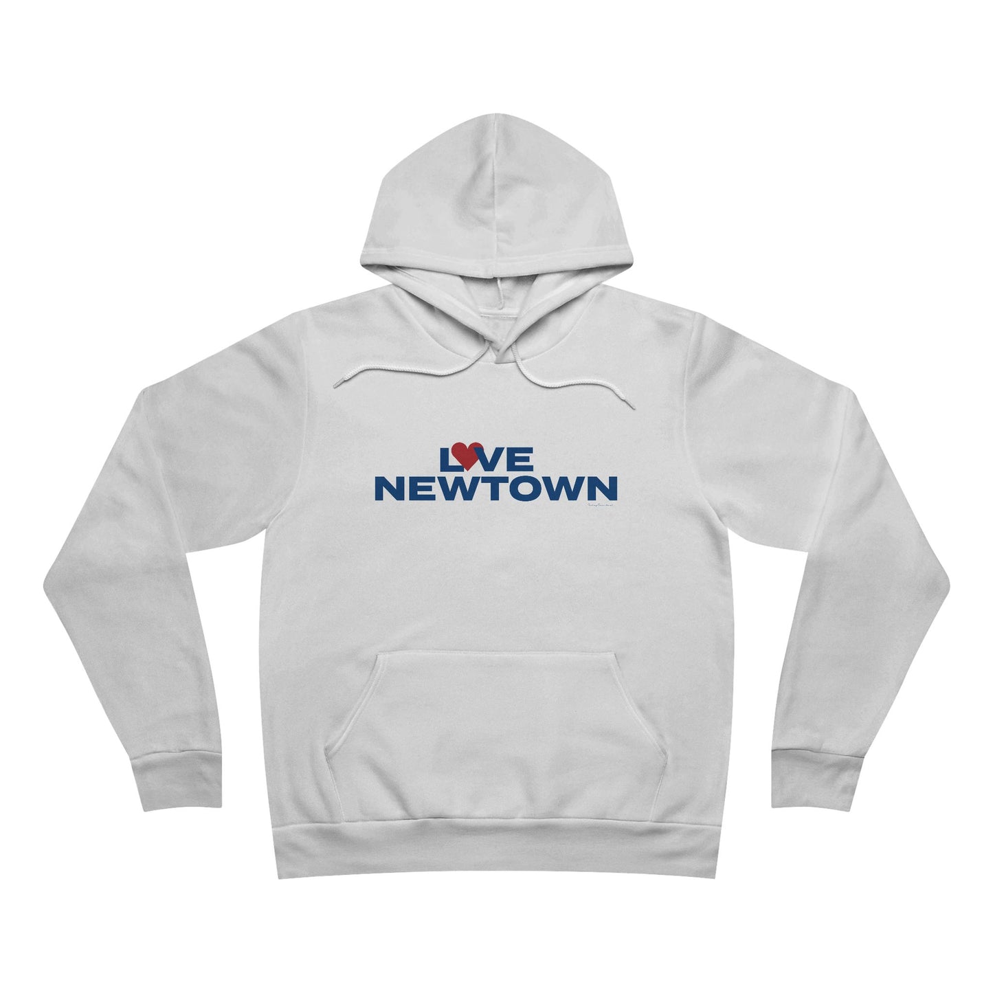 Love Newtown Unisex Sponge Fleece Pullover Hoodie
