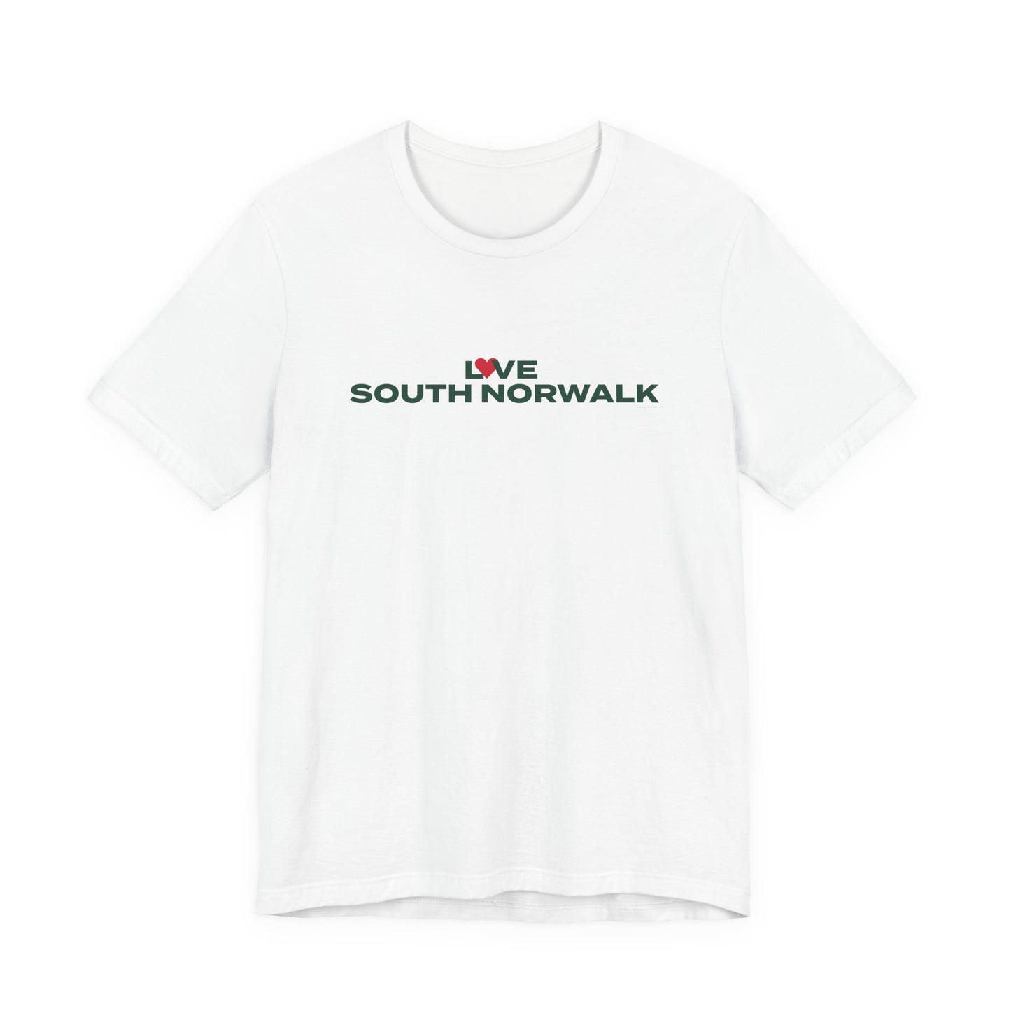Love South Norwalk Unisex Jersey Short Sleeve T-Shirt