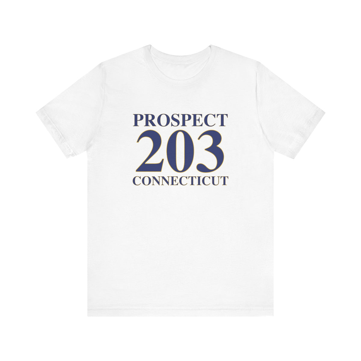 Prospect 203 Connecticut Jersey Short Sleeve T-Shirt