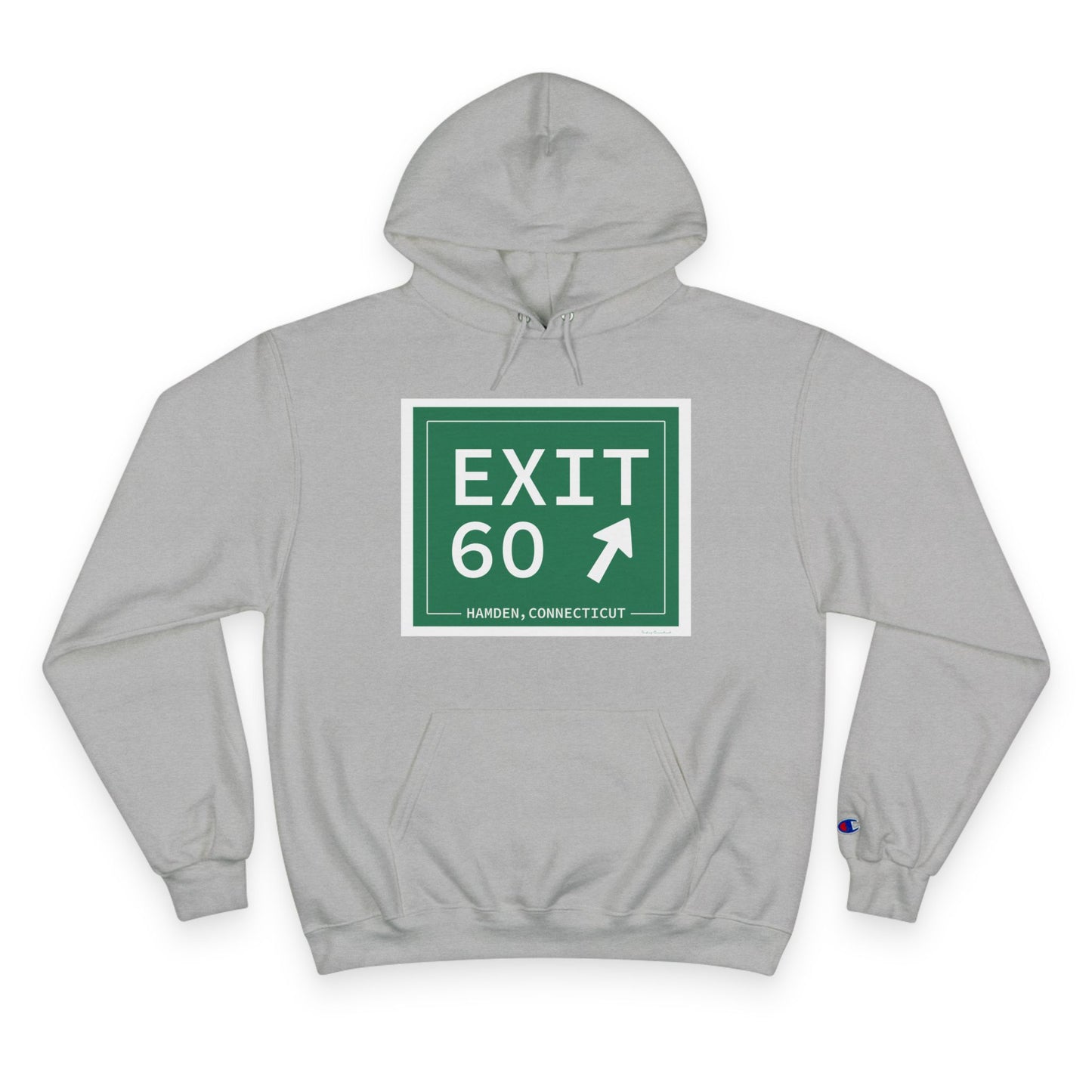 Vintage Exit 60 WCP Sign Champion Hoodie