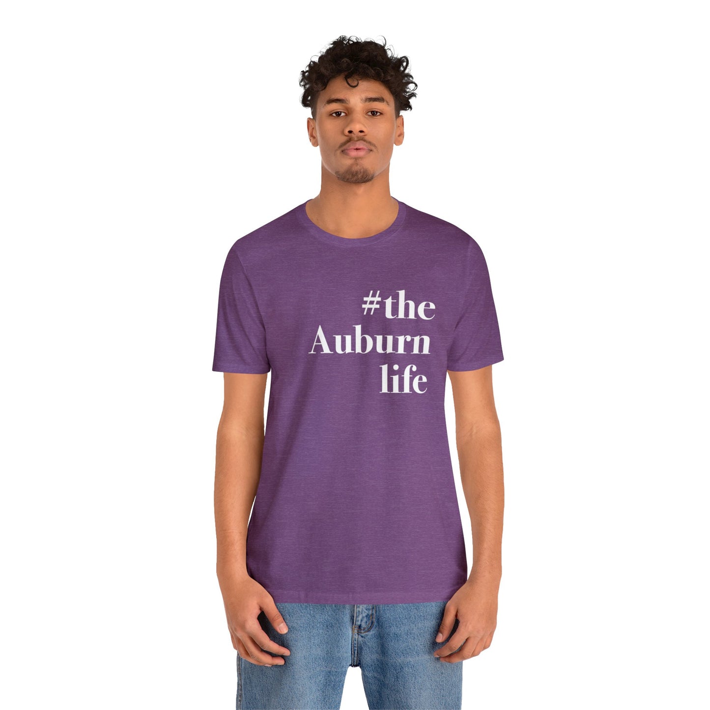#theauburnlife Unisex Jersey Short Sleeve T-Shirt