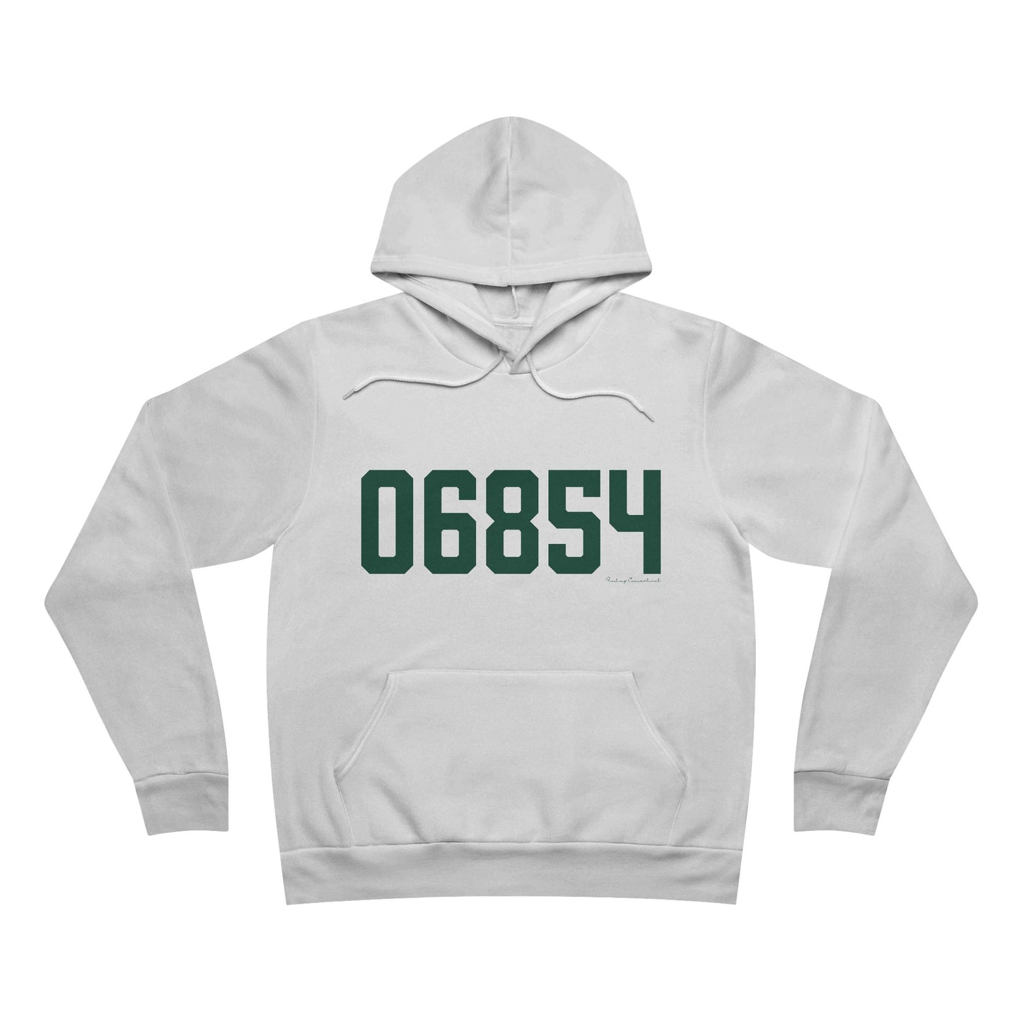 06854 Norwalk Connecticut Zip Code Unisex Sponge Fleece Pullover Hoodie Sweatshirt