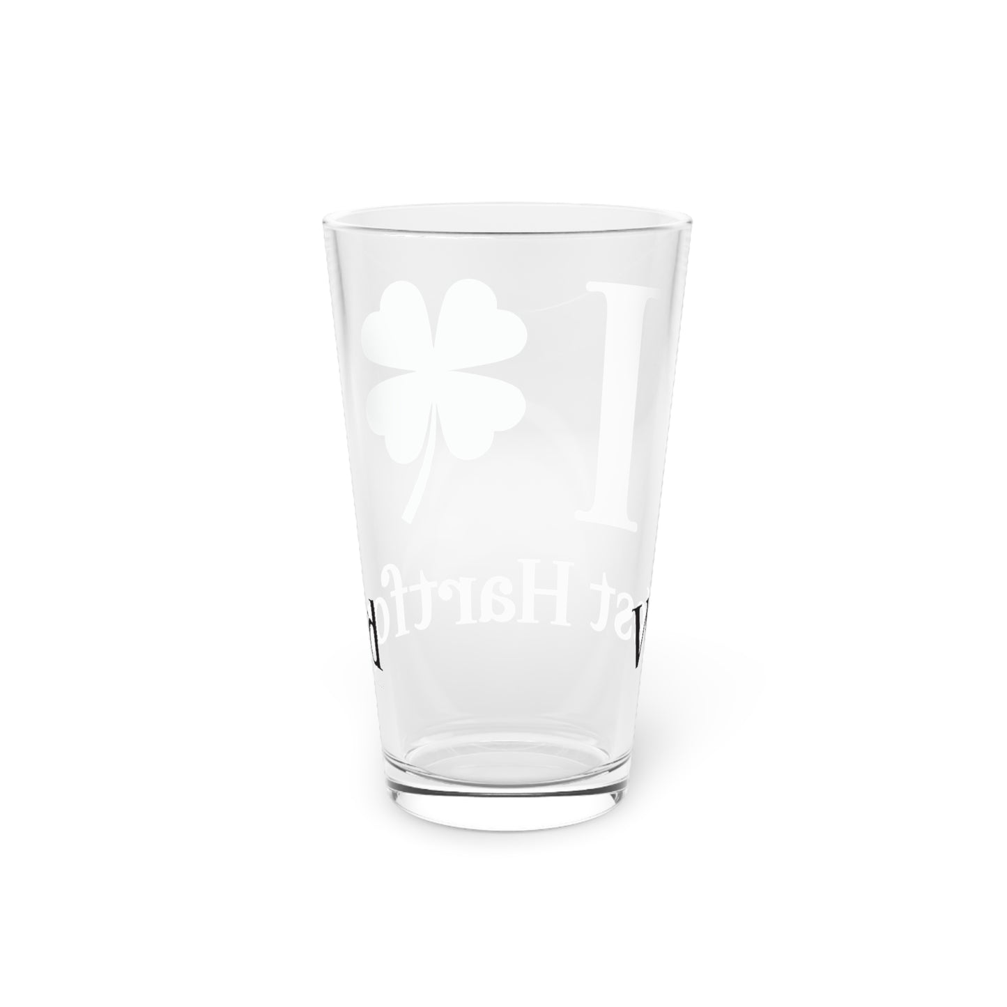 I Clover West Hartford Pint Glass, 16oz