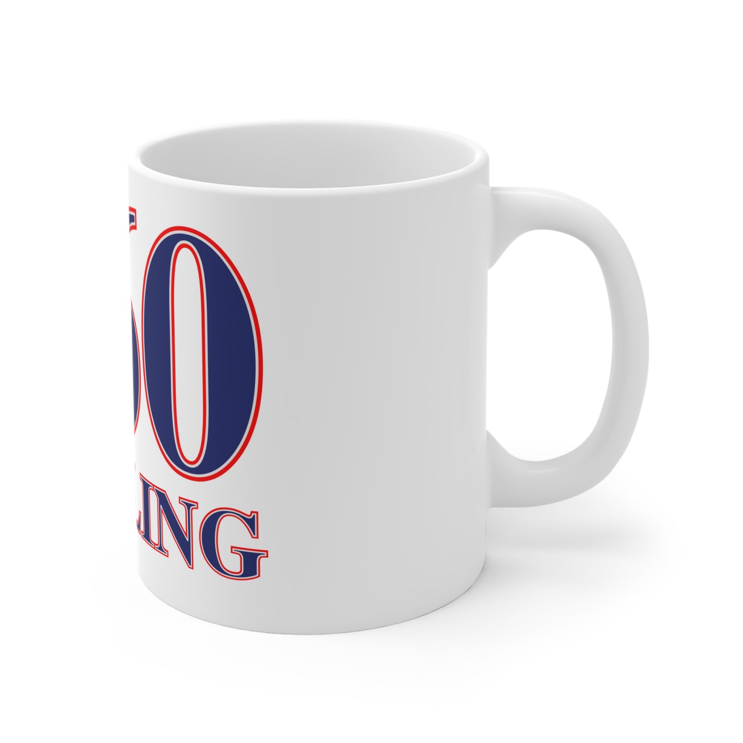 860 Sterling Red, White & Blue Mug 11oz