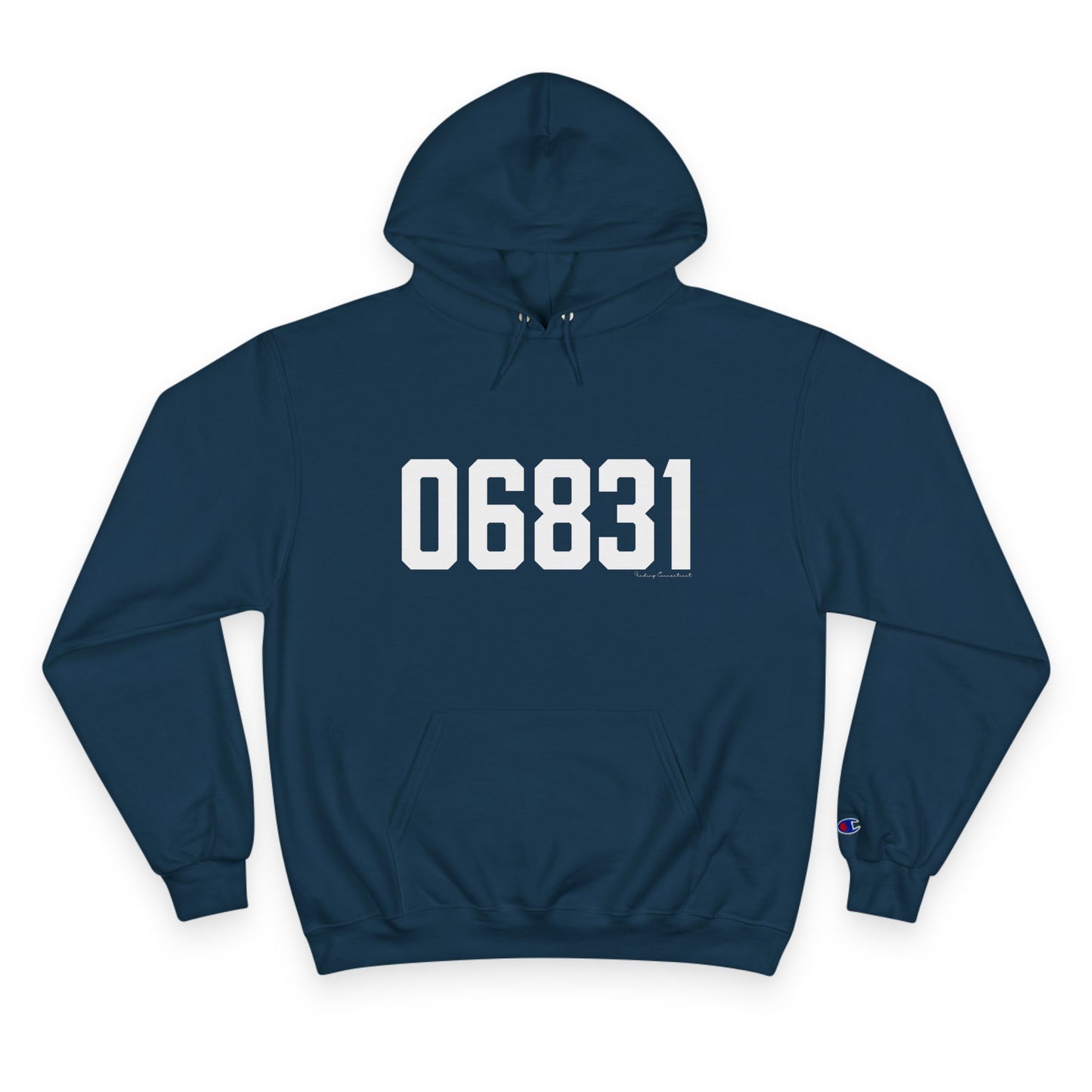 06831 - Greenwich CT Zip Code Champion Hoodie