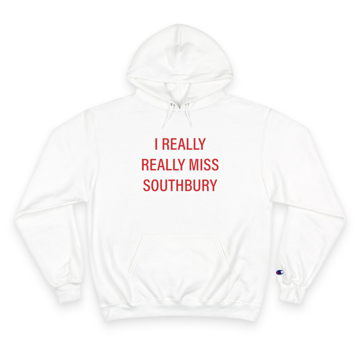 I Really Really Miss Southbury Champion Hoodie