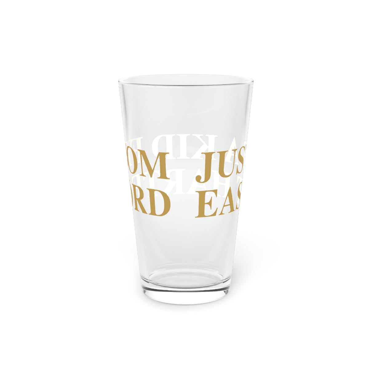 Just a kid from East Hartford Pint Glass, 16oz
