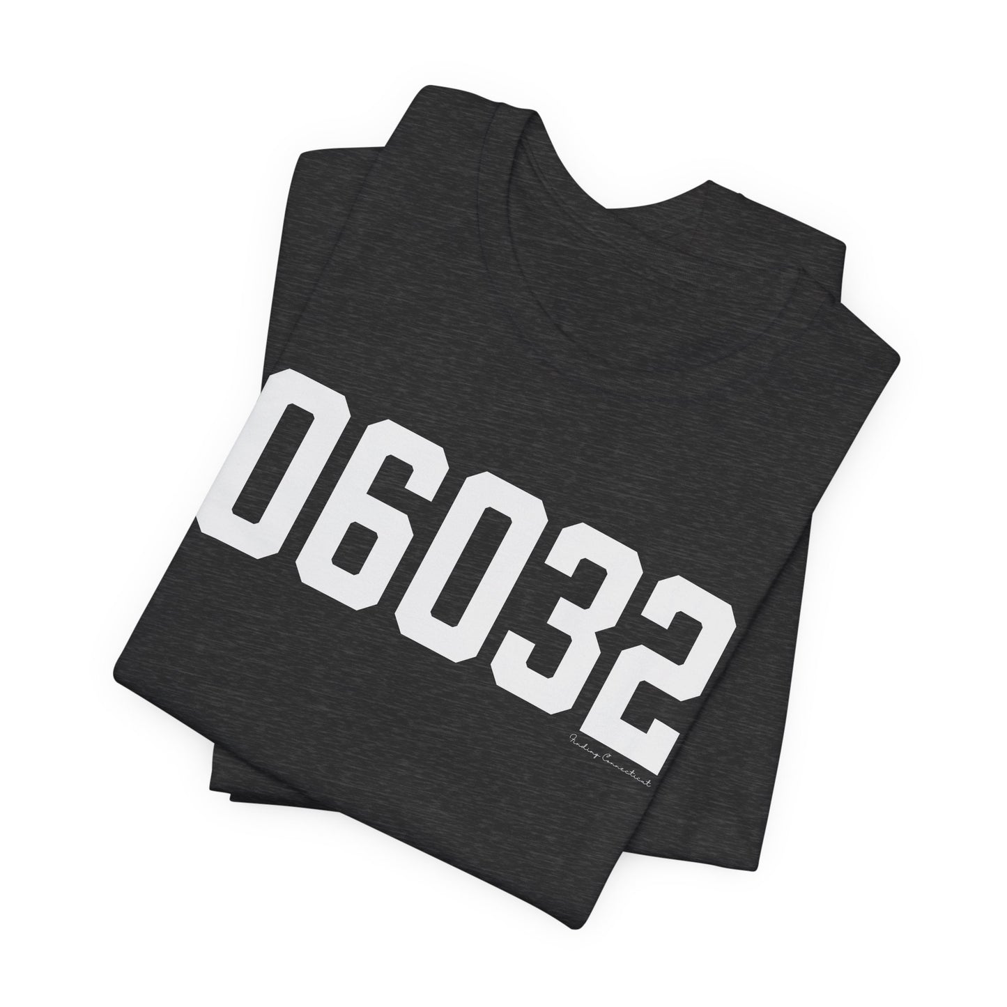 06032 - Farmington CT Zip Code Unisex Jersey Short Sleeve T-Shirt