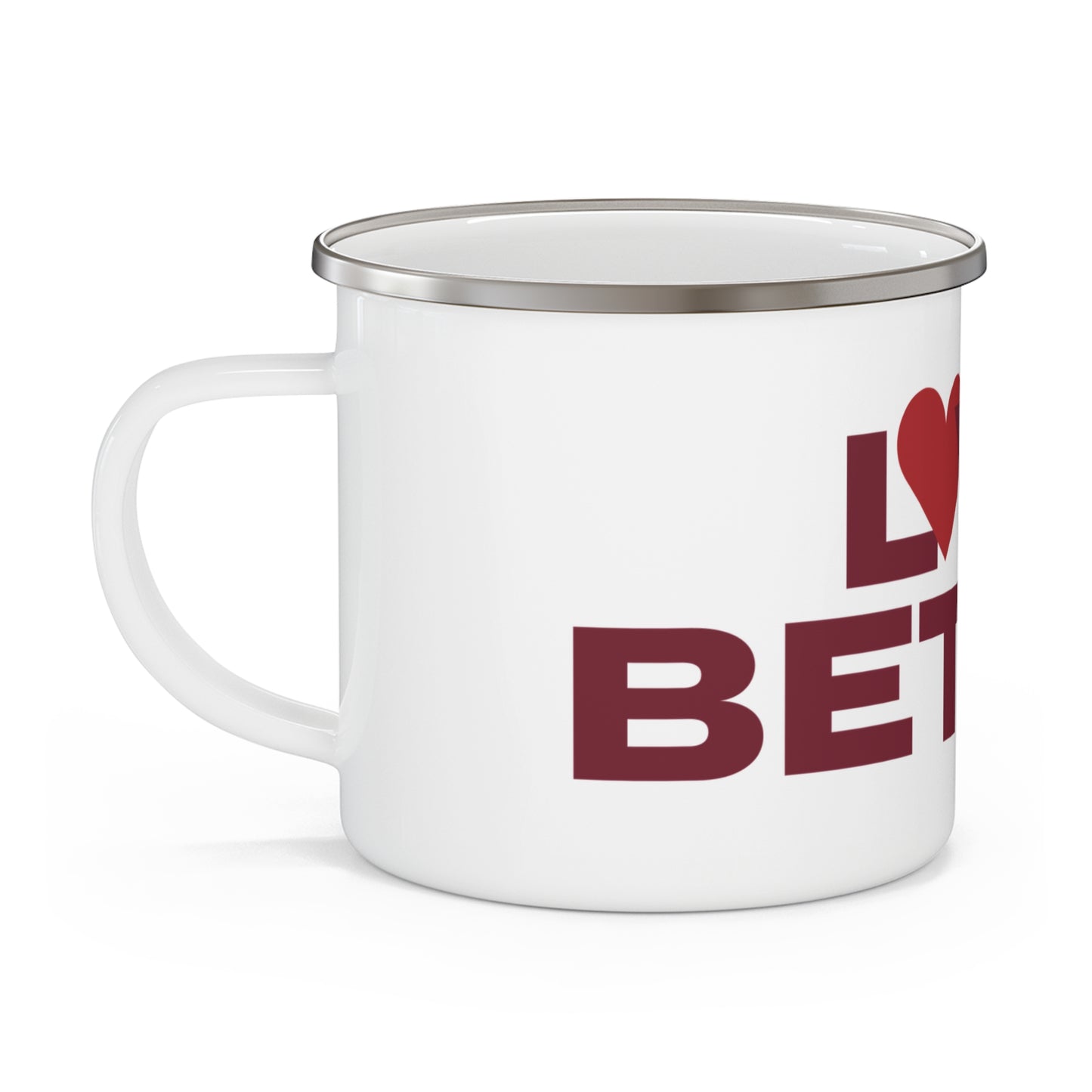 Love Bethel Enamel Camping Mug