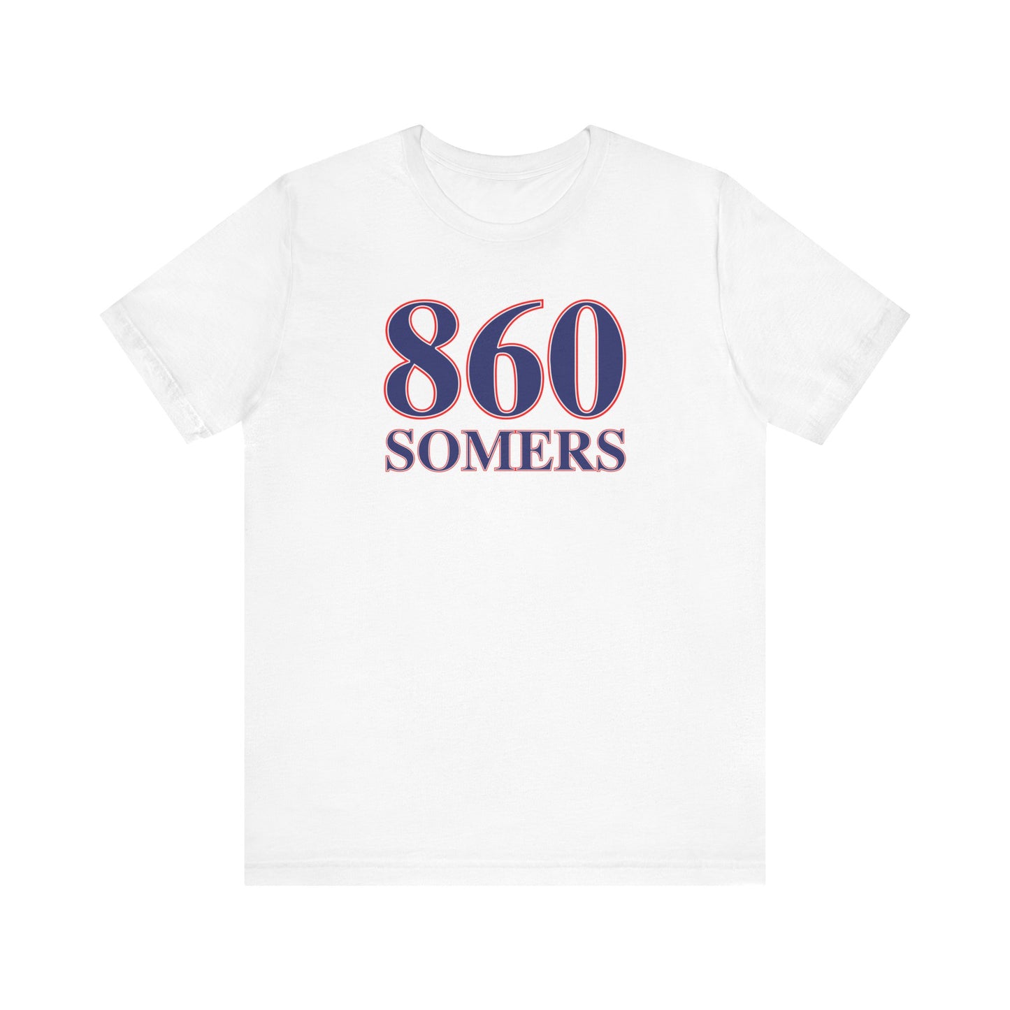 860 Somers Red White & Blue Unisex Jersey Short Sleeve T-Shirt