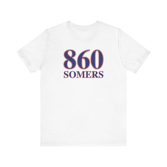 860 Somers Red White & Blue Unisex Jersey Short Sleeve T-Shirt
