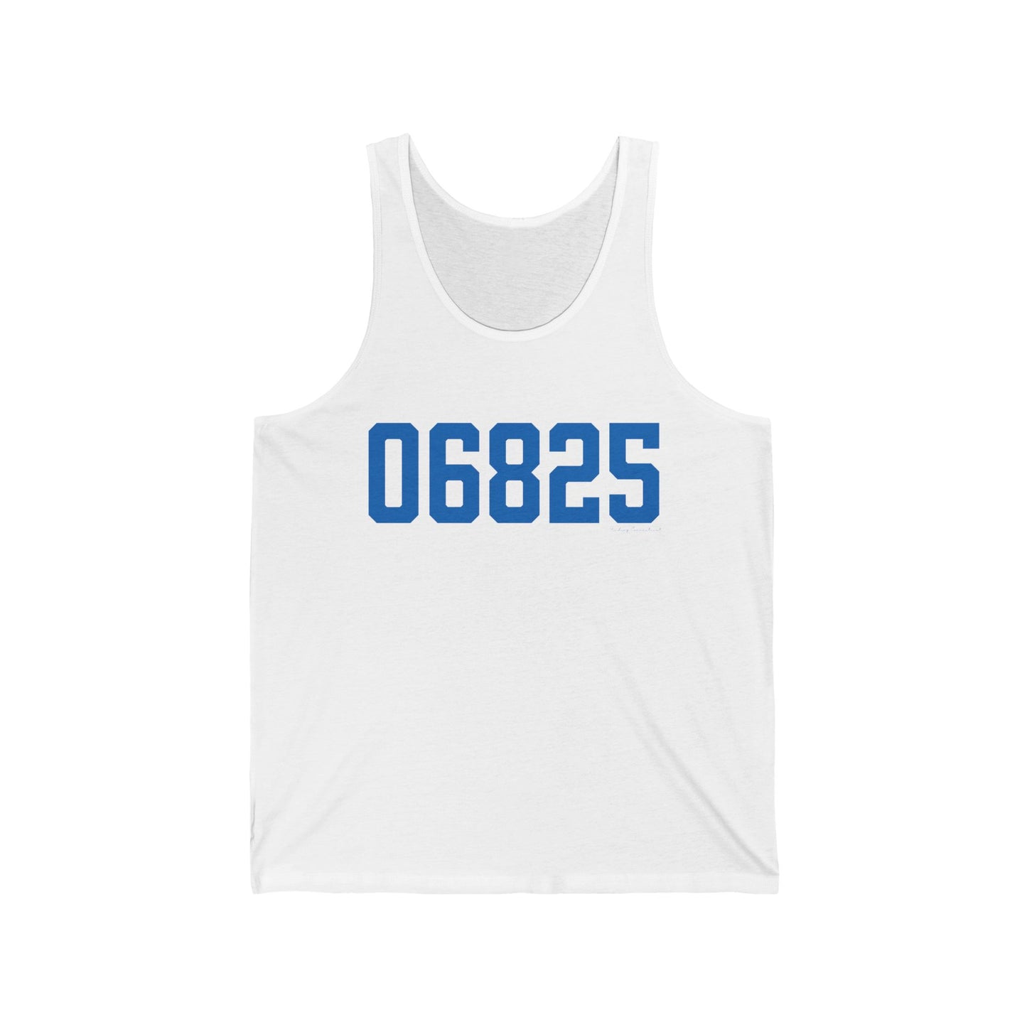06825 Fairfield Connecticut Zip Code Unisex Jersey Tank Top