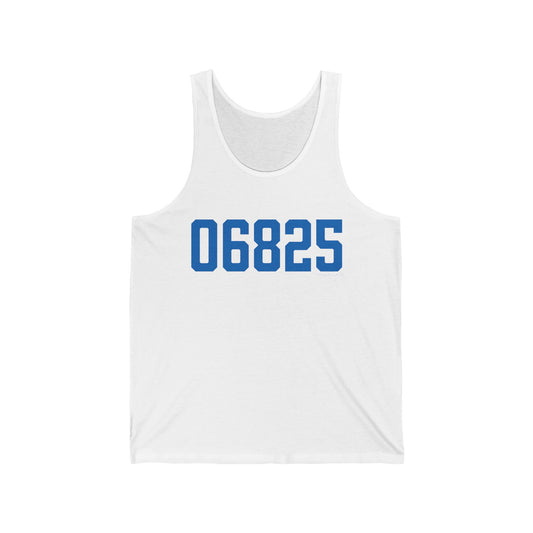06825 Fairfield Connecticut Zip Code Unisex Jersey Tank Top
