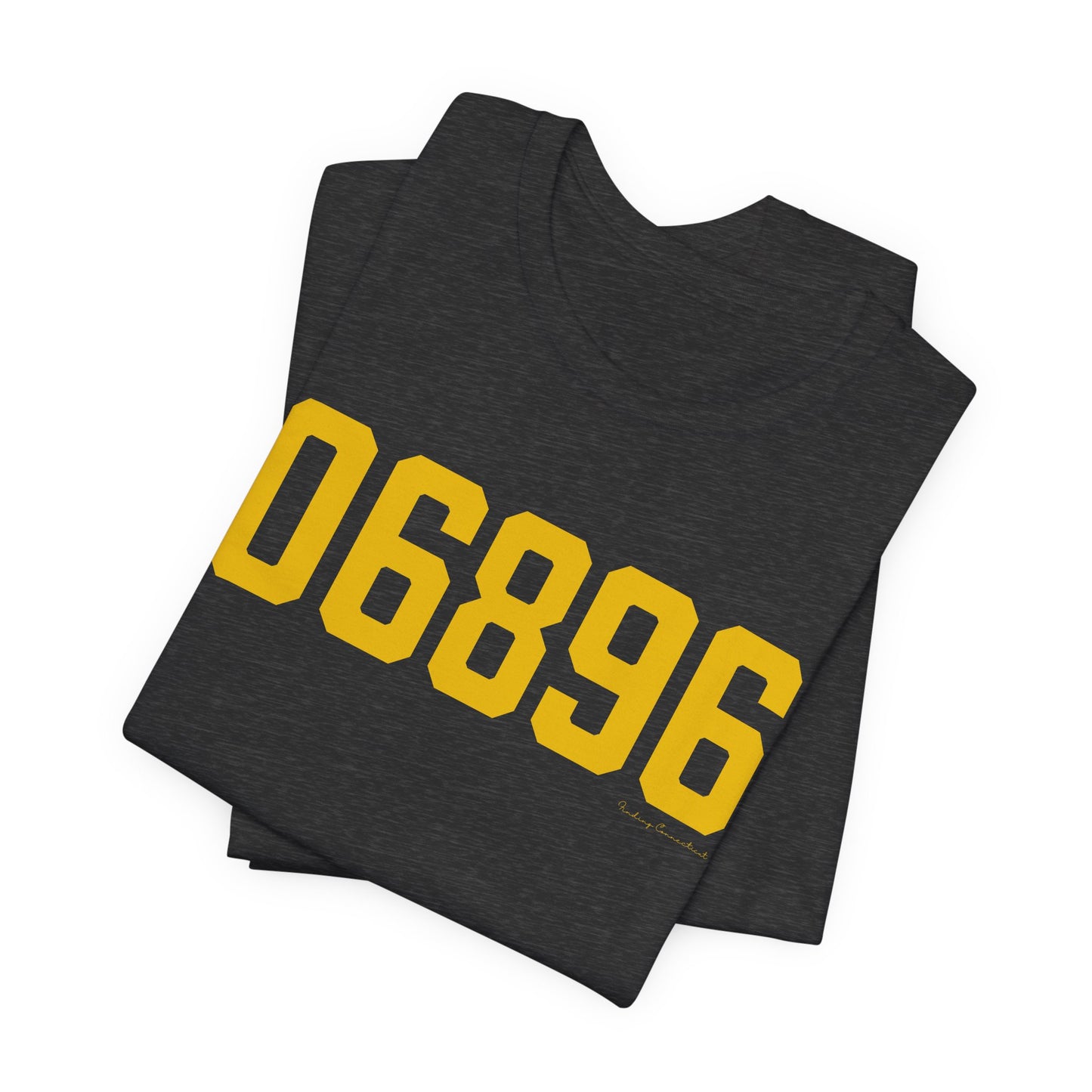 06896 Redding Connecticut Zip Code Unisex Jersey Short Sleeve T-Shirt