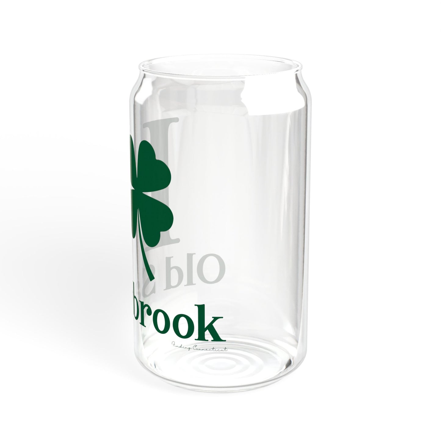 I Clover Old Saybrook Sipper Glass, 16oz