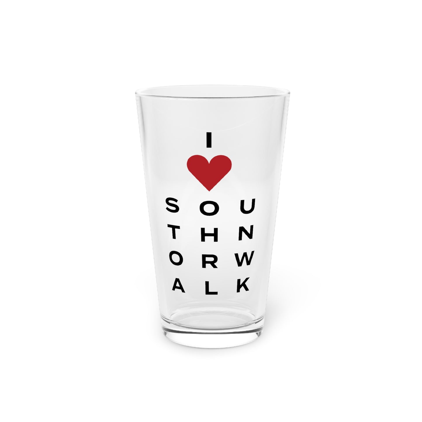 South Norwalk Vision Pint Glass, 16oz