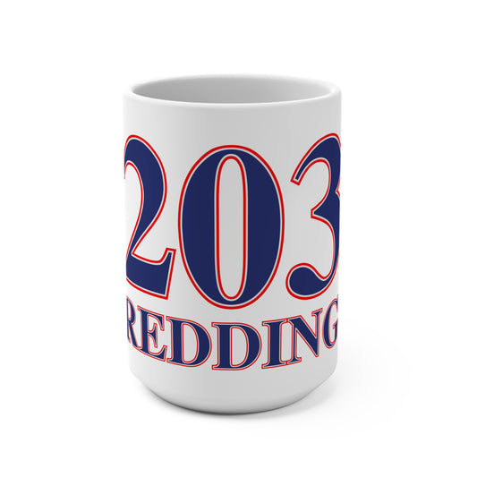203 Redding Red White & Blue Mug 15oz