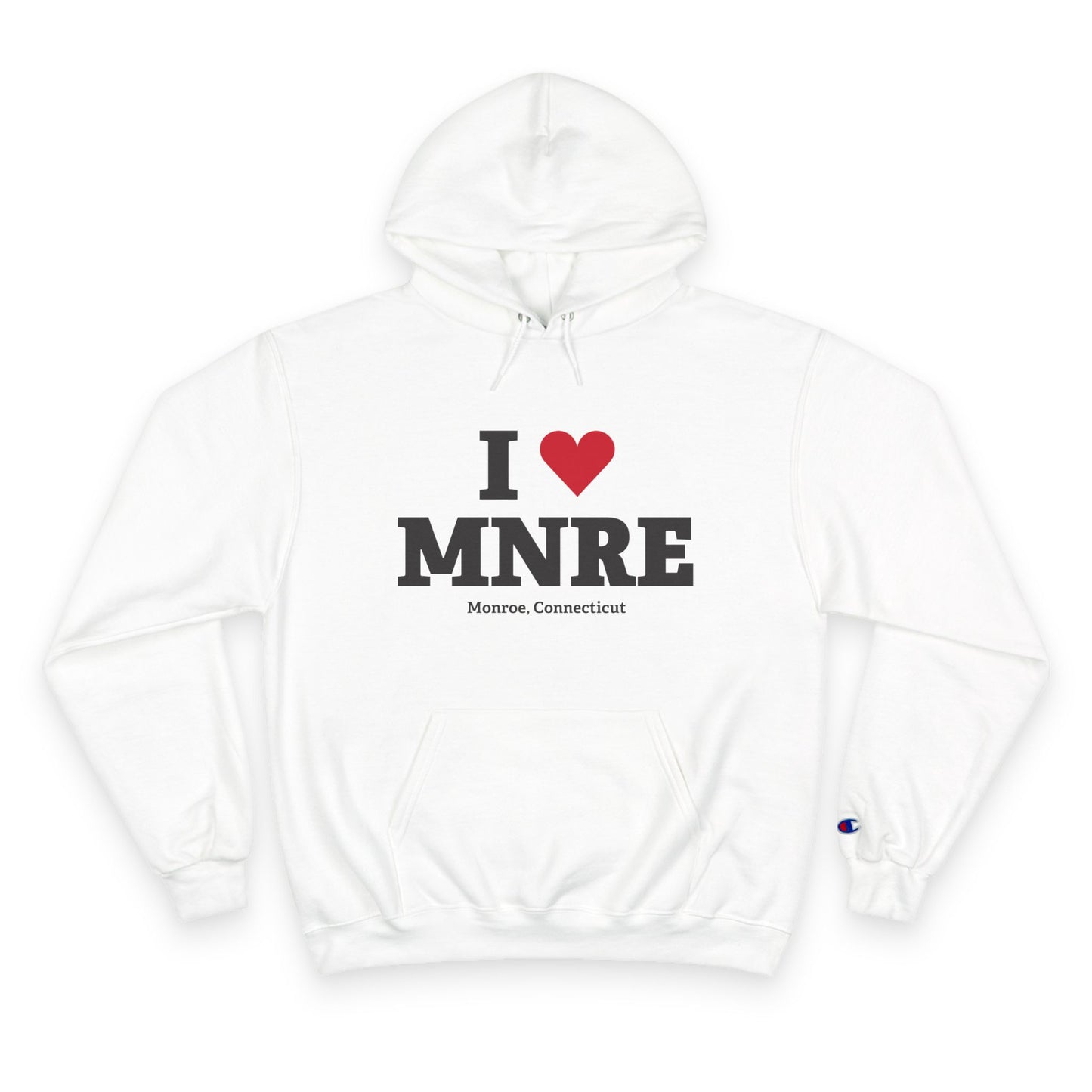 I Heart MNRE Champion Hoodie