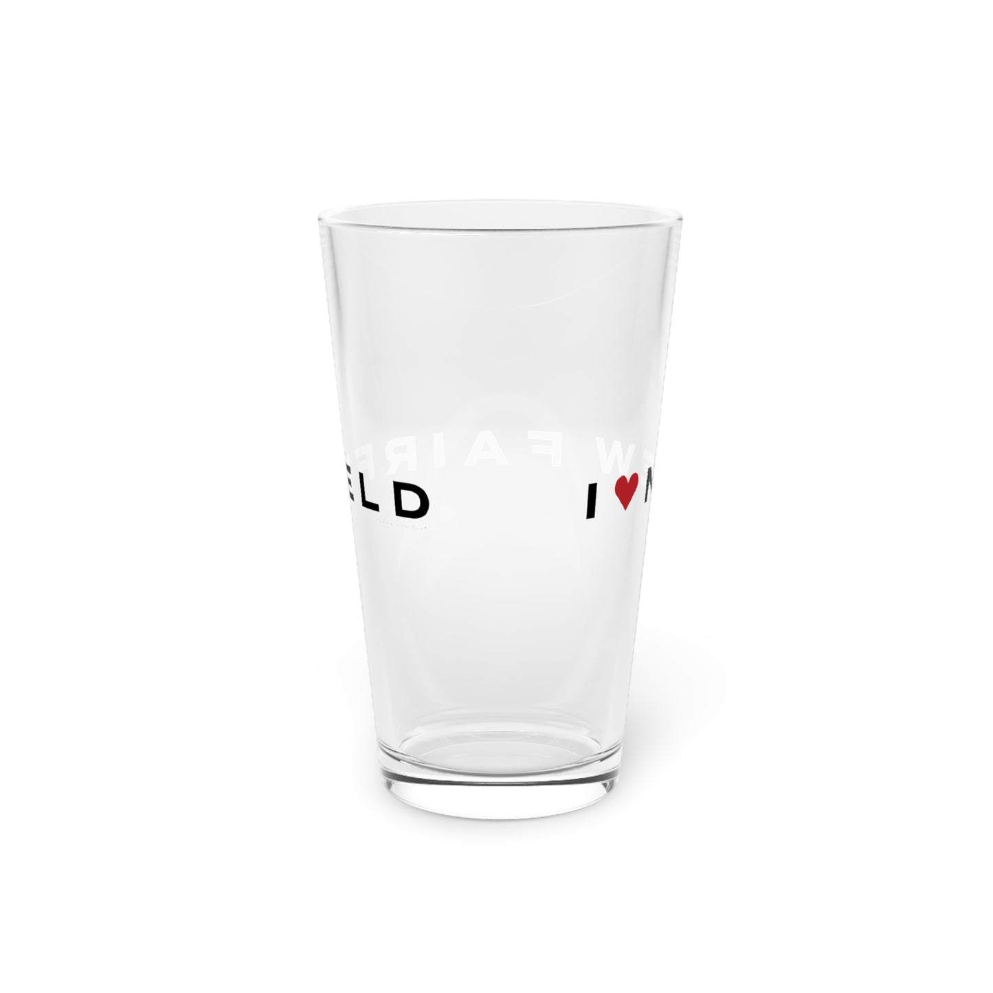 New Fairfield Vision Pint Glass, 16oz