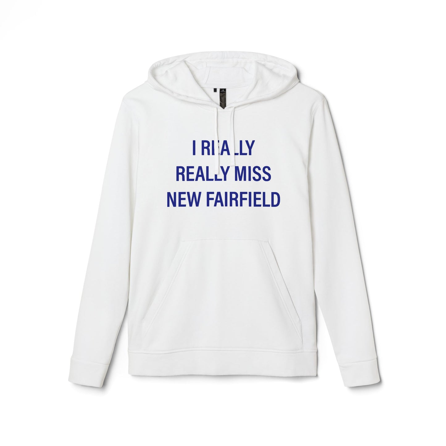 I Really Really Miss New Fairfield adidas Unisex Fleece Hoodie