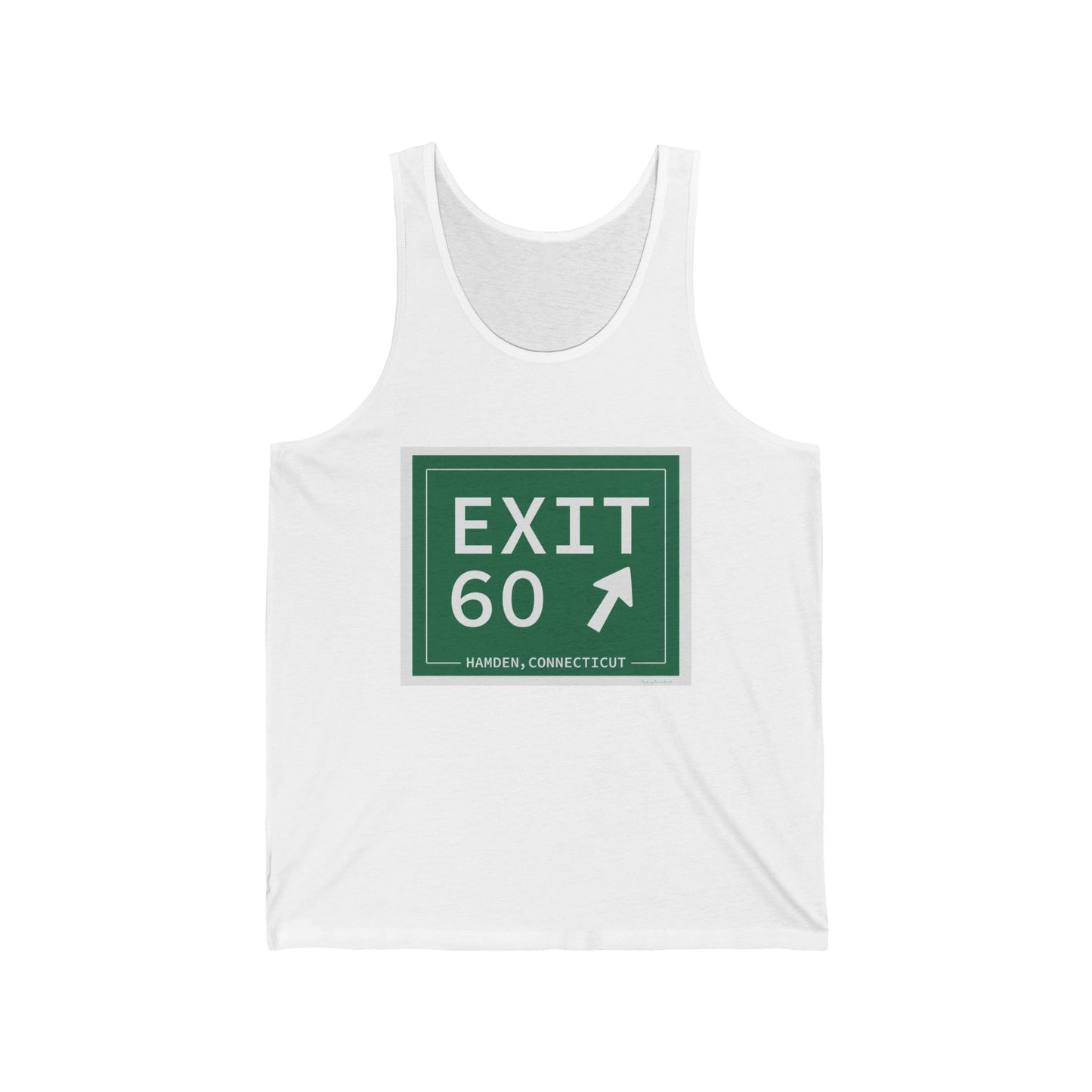 Vintage Exit 60 WCP Sign Unisex Jersey Tank Top