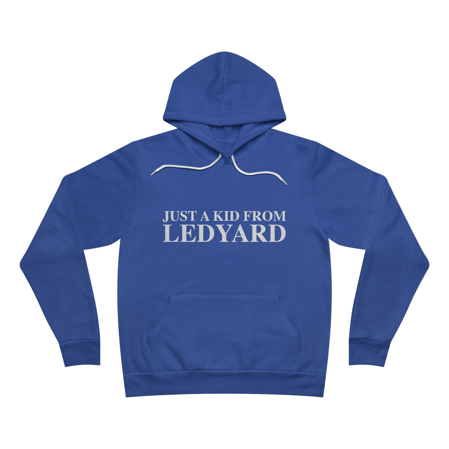 Just a kid from Ledyard Unisex Sponge Fleece Pullover Hoodie