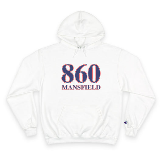 860 Mansfield Red White & Blue Champion Hoodie