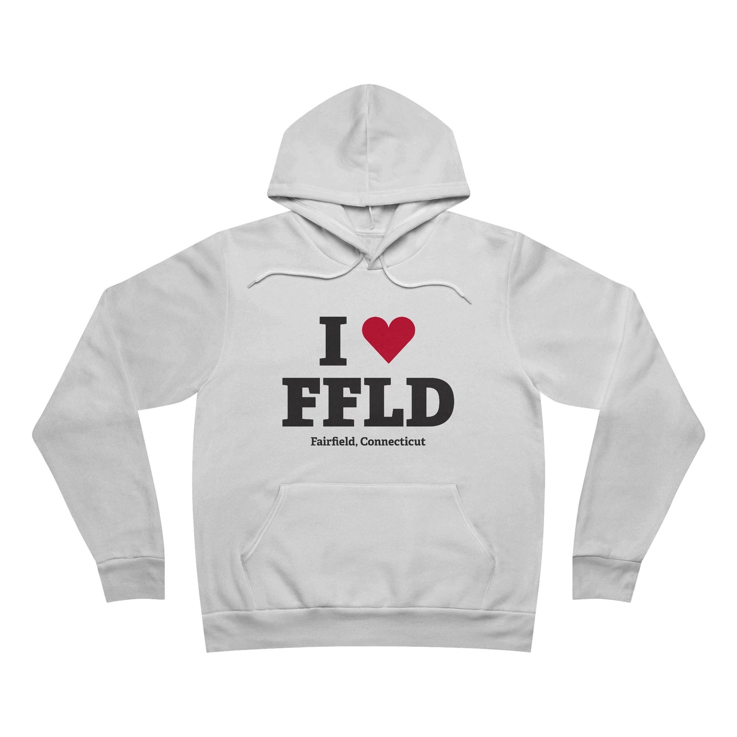 I Heart FFLD Unisex Sponge Fleece Pullover Hoodie