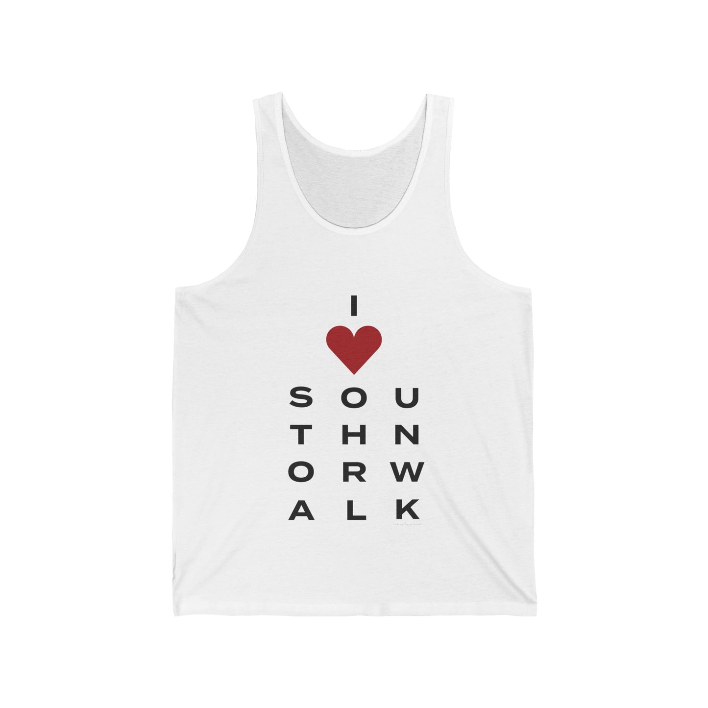 South Norwalk Vision Unisex Jersey Tank Top