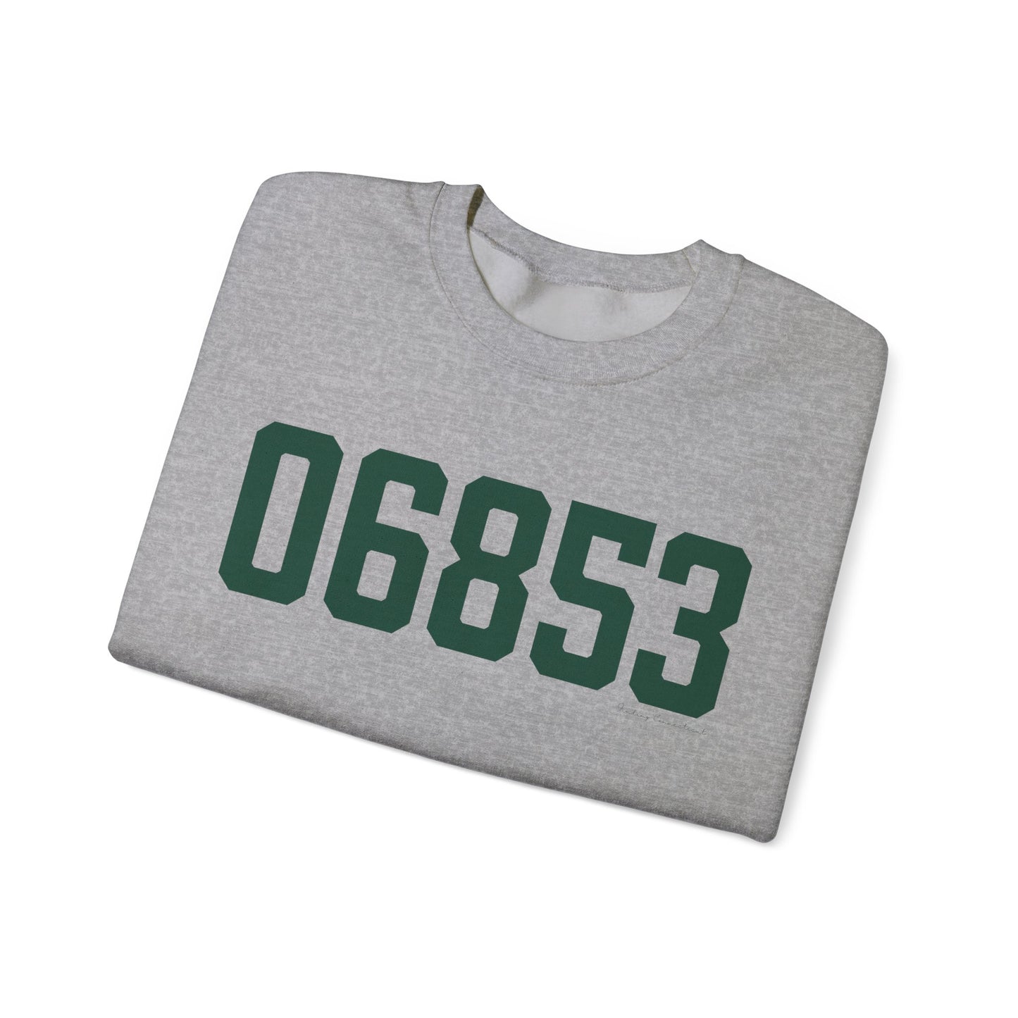 06853 Norwalk Connecticut Zip Code Unisex Heavy Blend™ Crewneck Sweatshirt