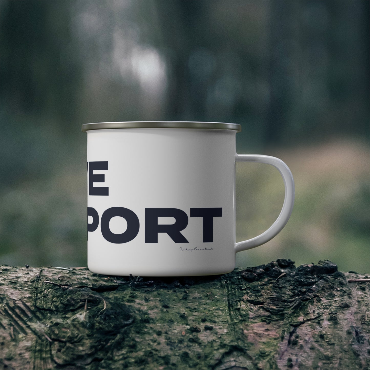 Love Westport Enamel Camping Mug