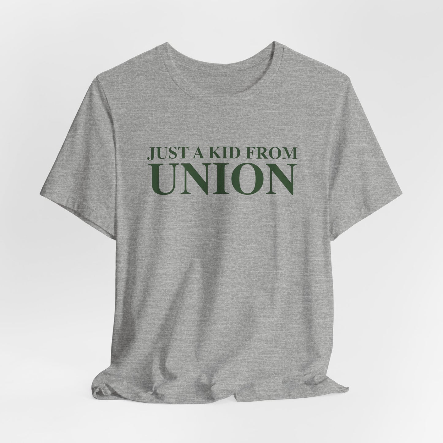 Just a kid from Union Unisex Jersey Short Sleeve T-Shirt