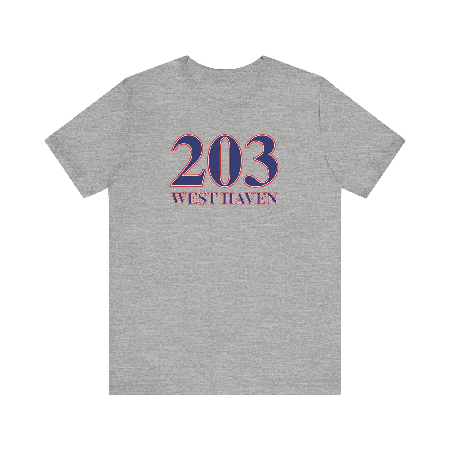 203 West Haven Unisex Jersey Short Sleeve T-Shirt