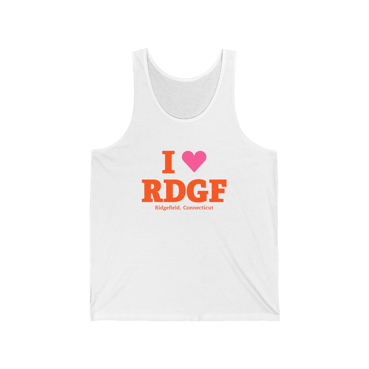 I Heart RDGF Unisex Jersey Tank Top