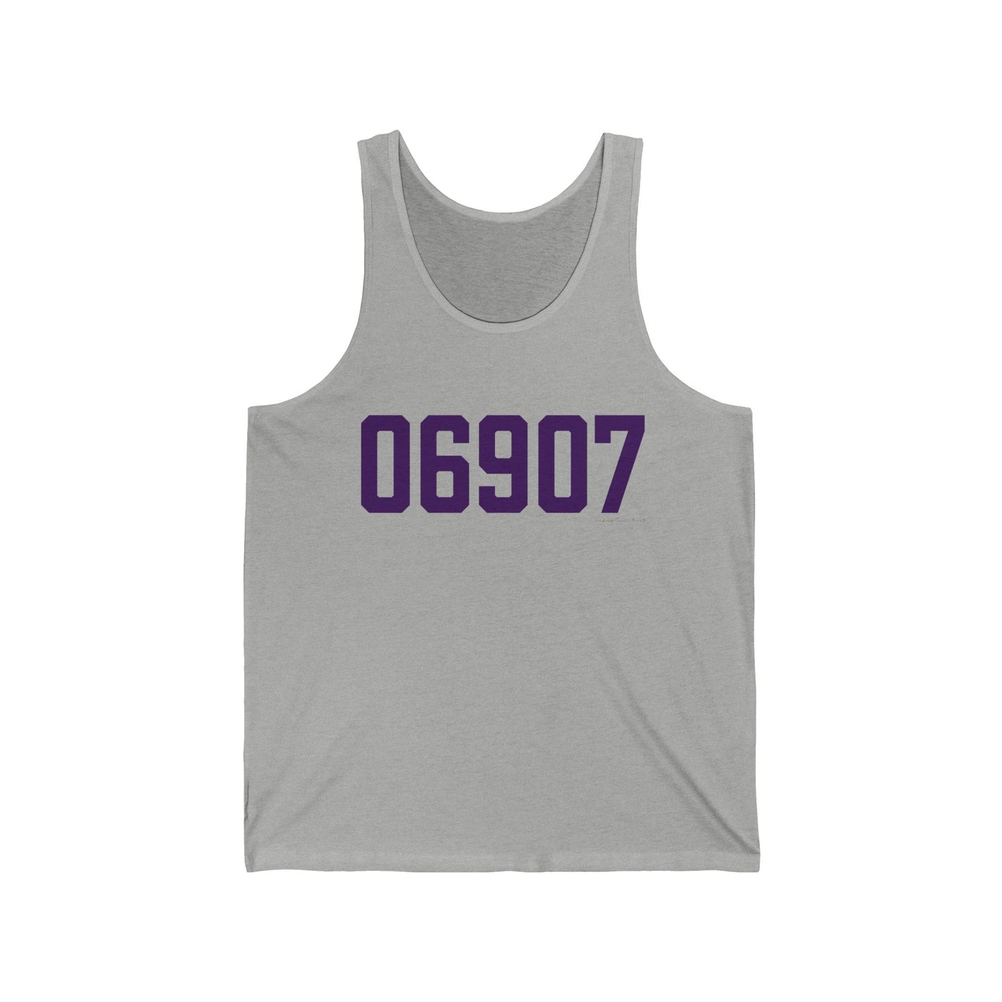 06907 Stamford Connecticut Zip Code Unisex Jersey Tank Top