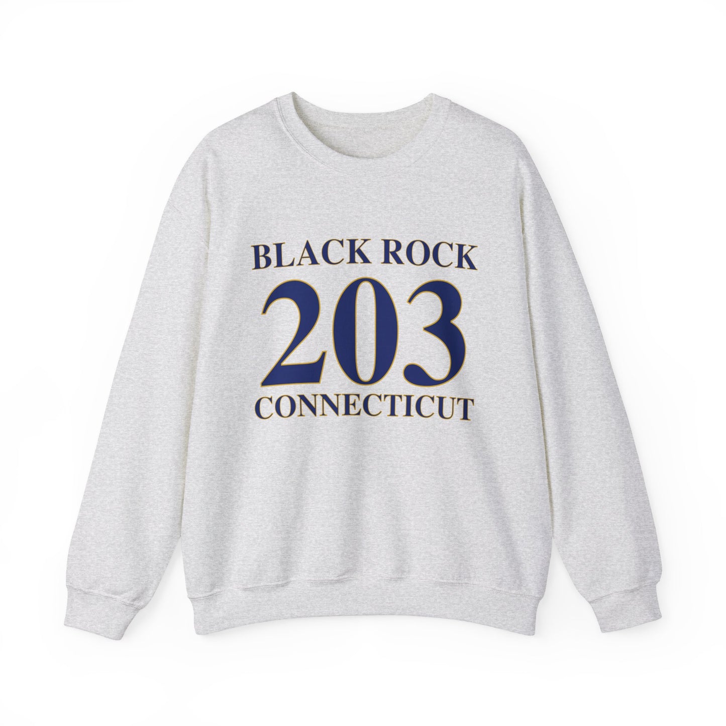 Black rock 203 connecticut // black rock bridgeport connecticut unisex sweatshirt // finding connecticut
