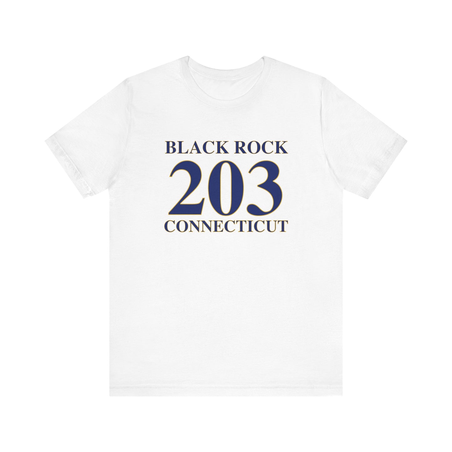 Black rock 203 connecticut // black rock bridgeport connecticut unisex t shirt // finding connecticut