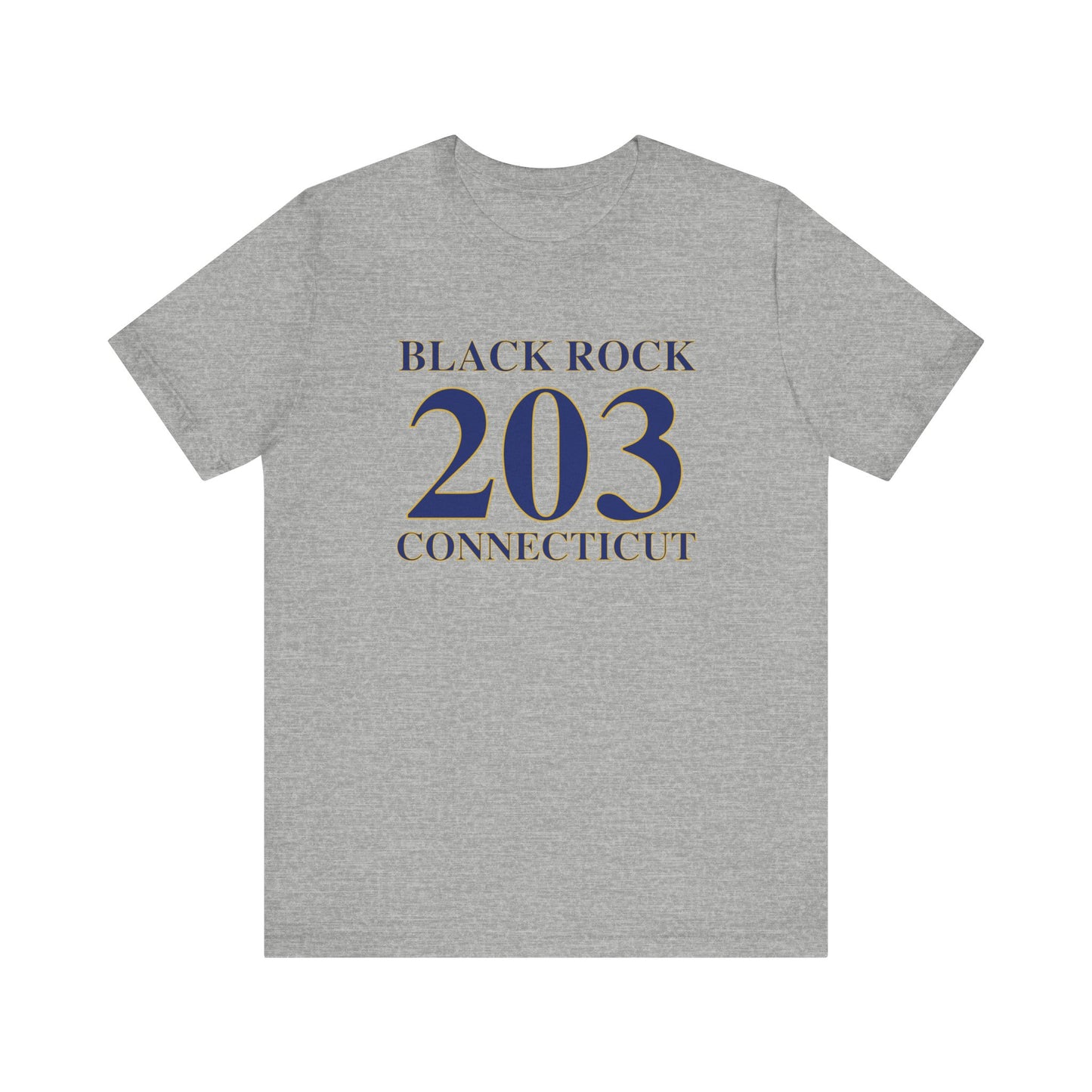 Black rock 203 connecticut // black rock bridgeport connecticut unisex t shirt // finding connecticut