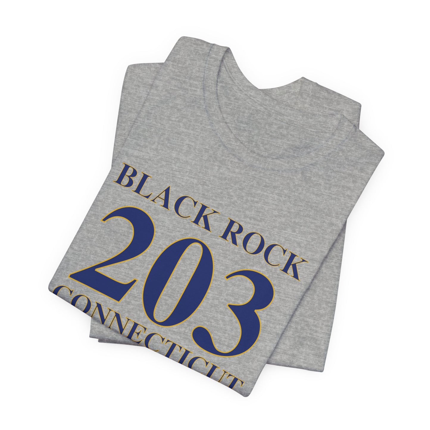 Black rock 203 connecticut // black rock bridgeport connecticut unisex t shirt // finding connecticut