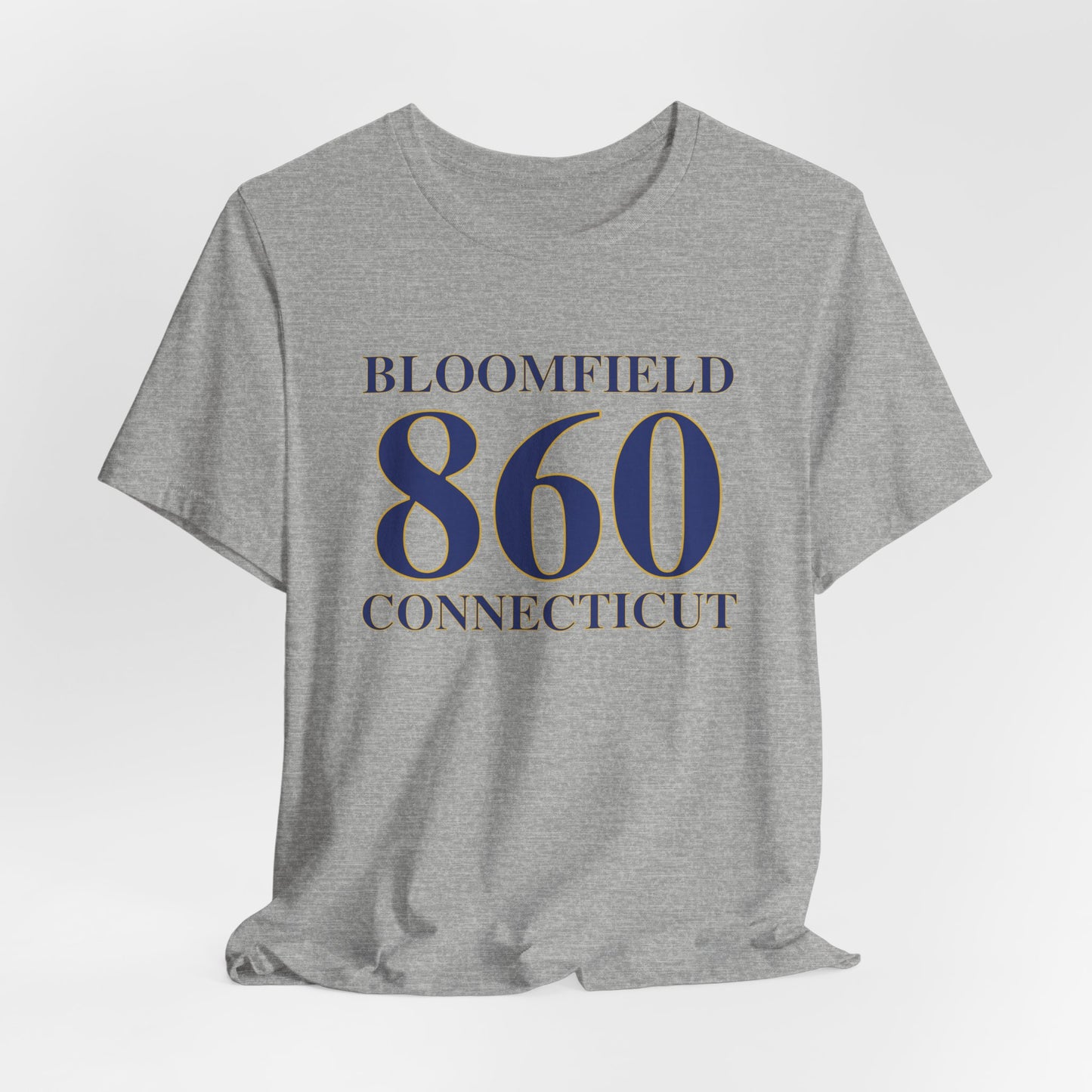 Bloomfield 860 Connecticut // Bloomfield Connecticut t shirt // finding connecticut