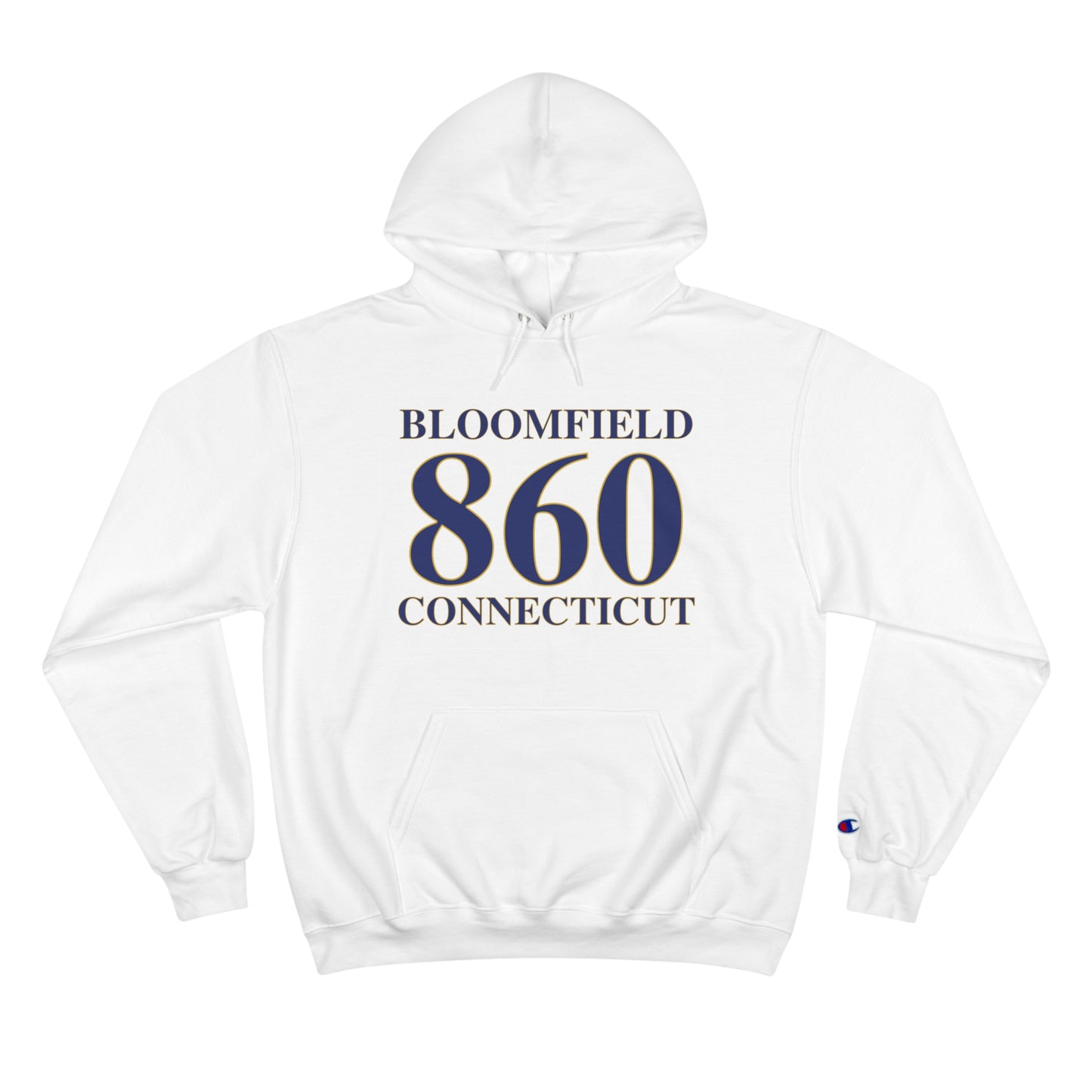 Bloomfield 860 Connecticut // bloomfield connecticut champion hoodie sweatshirt / finding connecticut
