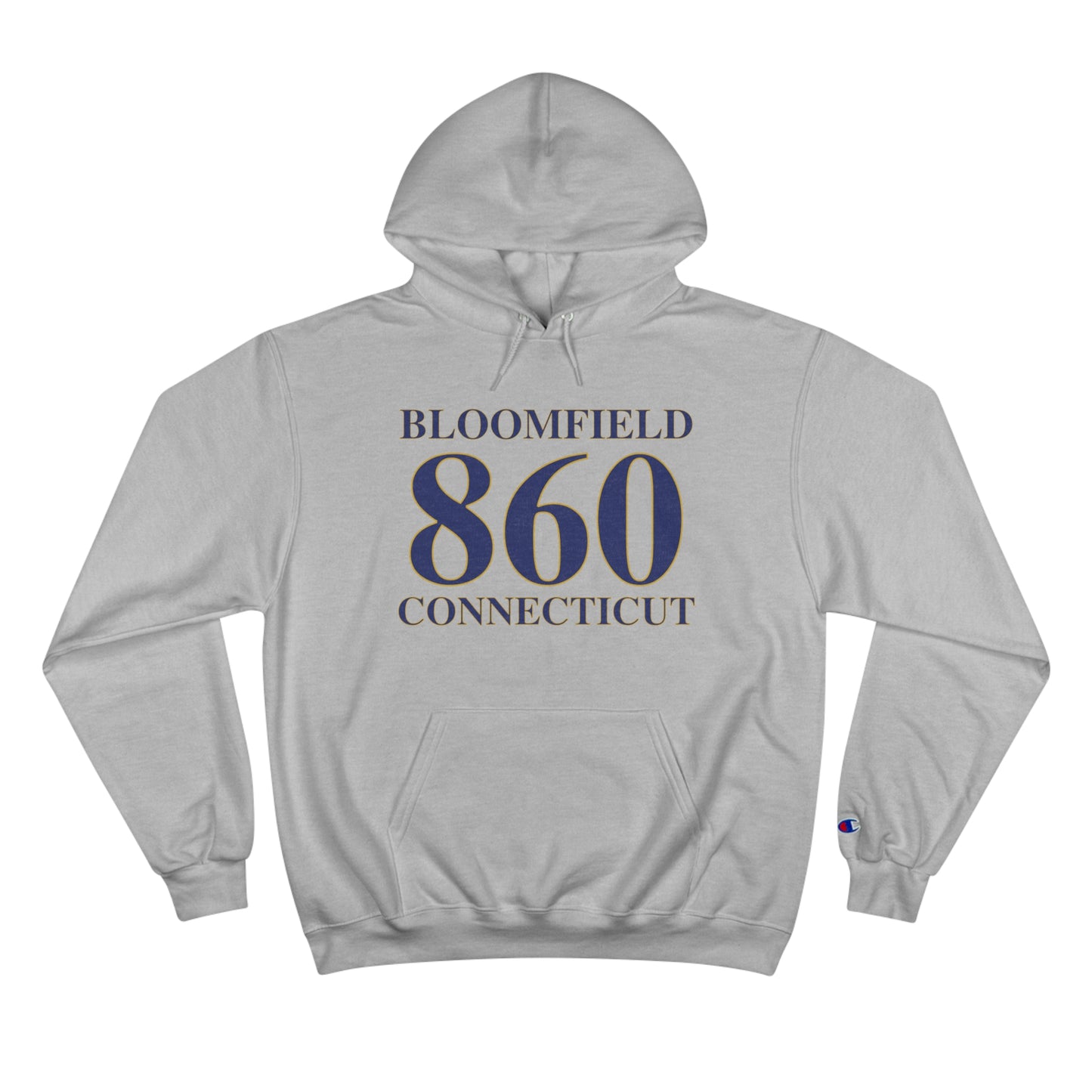 Bloomfield 860 Connecticut // bloomfield connecticut champion hoodie sweatshirt / finding connecticut