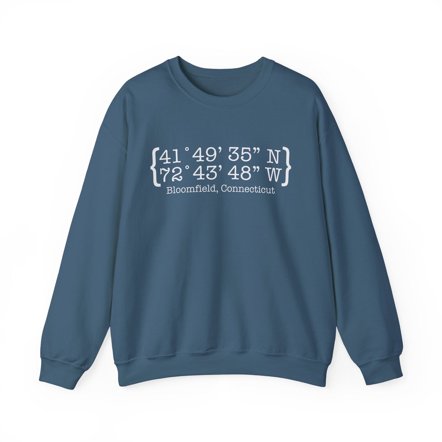 Bloomfield Coordinates // Bloomfield CT unisex sweatshirts // finding connecticut