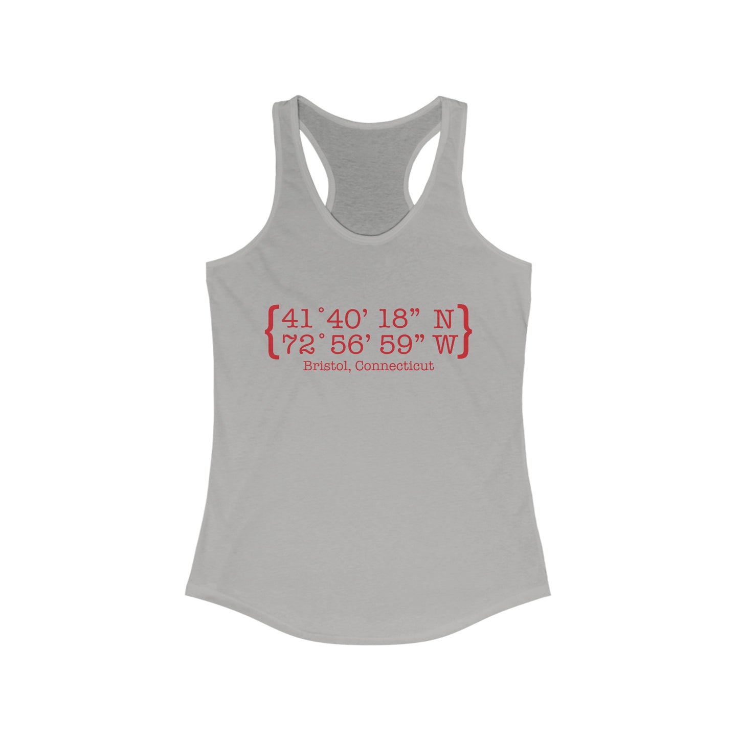 Bristol Coordinates // Bristol CT tank top shirt // finding connecticut